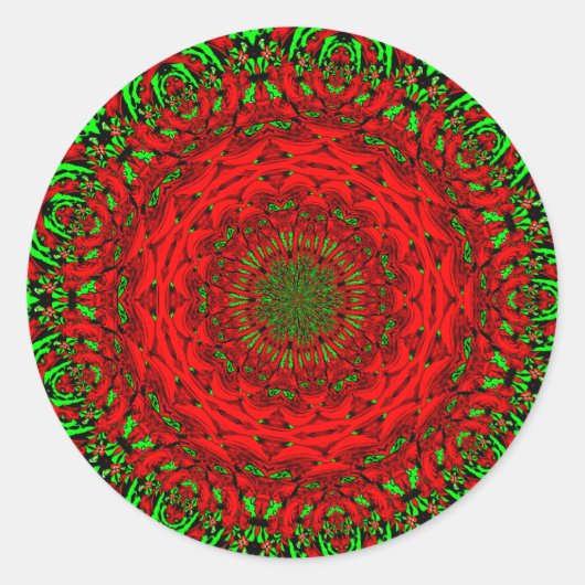 Urlaub_ Runder Aufkleber (Vorderseite)