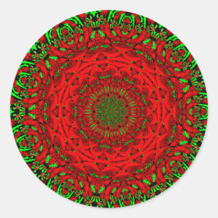 Urlaub_ Runder Aufkleber