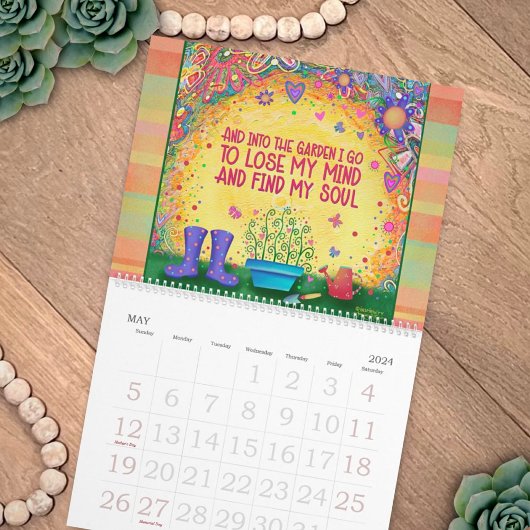 Urlaub Saisonaler Hübsch 2024 Inspirivity Occasion Kalender