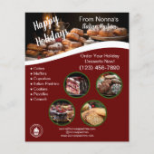 Urlaub Saisongebäck | Bäckerei Flyer (Vorne)