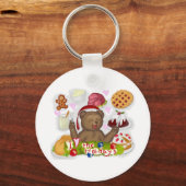 Urlaub Schlüsselanhänger (Vorderseite)