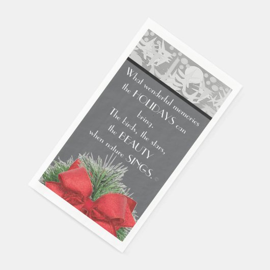 URLAUB SERVIETTE (Ecke)