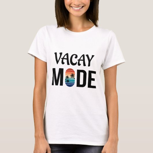 Urlaub, Sommerurlaub T-Shirt (Vorderseite)