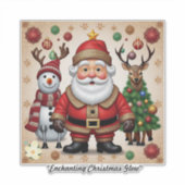 "Urlaub Spaß" Aufkleber (Vorderseite)