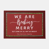 Urlaub Spaß Funny Fußmatte (Vorderseite)