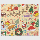 Urlaub Spaß Geschenkpapier (Flach)