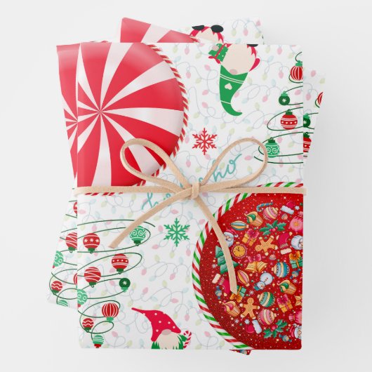 Urlaub Spaß Geschenkpapier Set (Beispiel)