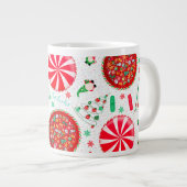 Urlaub Spaß Jumbo-Tasse (Vorderseite Rechts)