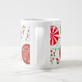 Urlaub Spaß Jumbo-Tasse (Rückseite)