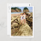 Urlaub Spaß, Olympischer Nationalpark, Vintag Postkarte (Vorne/Hinten)