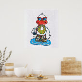 Urlaub Spaß Spaß Poster (Küche)