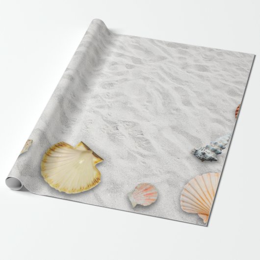 Urlaub Strand Sommersonne Geschenkpapier (Ungerollt)