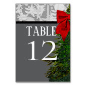 URLAUB TISCHNUMMER (Vorderseite)