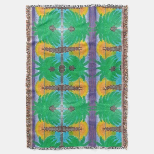 Urlaub tropische Tree-a-way Decke (Vorderseite Vertikal)