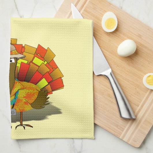 Urlaub Türkei Erntedank Geschirrtuch (Viertel Falte)