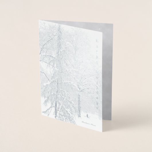 Urlaub und einfache Vergnügungen Folienkarte (Vorderseite)