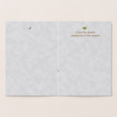 Urlaub und einfache Vergnügungen Folienkarte (Innenseite)