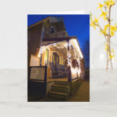 Urlaub und Rockers - Martha's Vineyard Karte (Gelbe Blume)