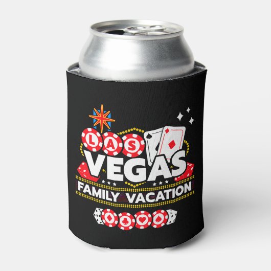 Urlaub Vegas Ausflug Las Vegas Familienurlaub Dosenkühler (Kanne Vorderseite)
