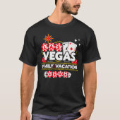 Urlaub Vegas Ausflug Las Vegas Familienurlaub T-Shirt (Vorderseite)