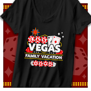 Urlaub Vegas Ausflug Las Vegas Familienurlaub T-Shirt