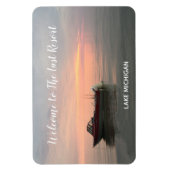 Urlaub Vermietung Ihres Zuhause Foto oder nutzen F Magnet (Vertikal)