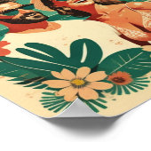 Urlaub Vintag Poster (Ecke)