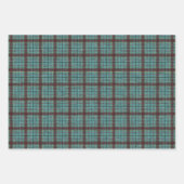 Urlaub Vintager Lieferwagen LKW Kariert Geschenkpapier Set (Vorderseite 2)