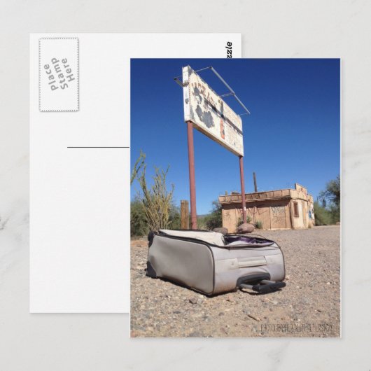 Urlaub von der Hölle Postkarte (Vorne/Hinten)