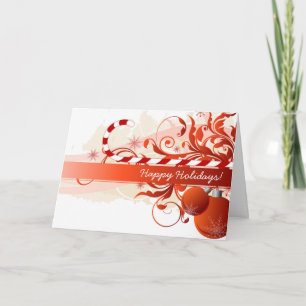 Urlaub   Weihnachtskarte Feiertagskarte