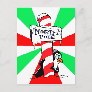 Urlaub Weihnachtskarte Feiertagspostkarte