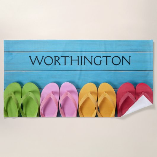 Urlaub / Wiedersehen / Sie nennen es: Strandtuch (Vorderseite)