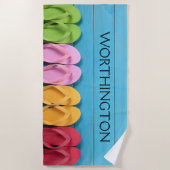 Urlaub / Wiedersehen / Sie nennen es: Strandtuch (Vorderseite)