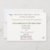 Urlaub/Winter Einladung (Rückseite)