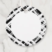 URLAUB WRAPPING Happy Holidays niedlich elegantes  Geschenkanhänger (Rückseite)