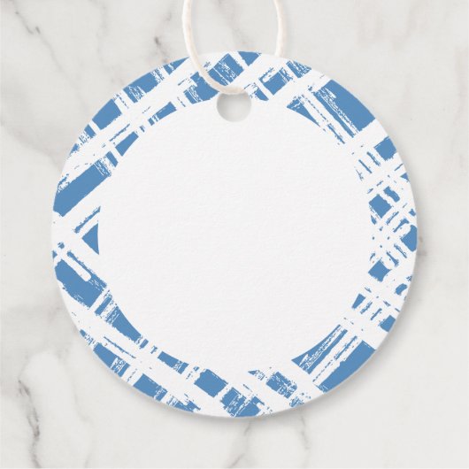 URLAUB WRAPPING Happy Holidays niedliches, elegant Geschenkanhänger (Rückseite)