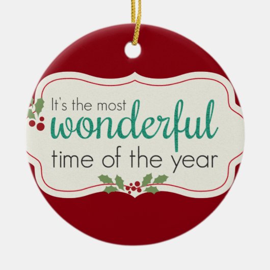 Urlaub wunderbar keramikornament (Vorne)