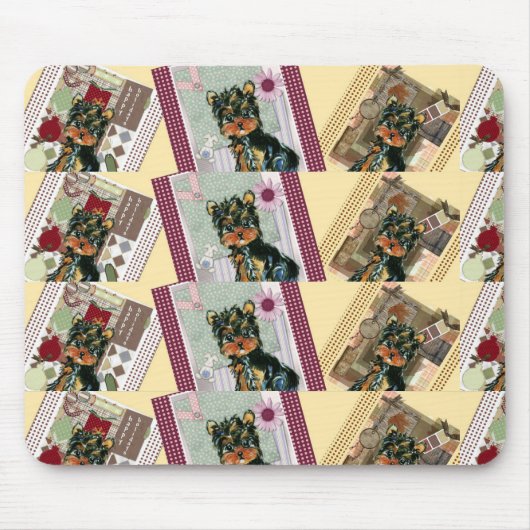 URLAUB YORKIES MOUSEPAD (Vorne)