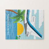 Urlaub zum Sun-Flugzeug-Puzzle Puzzle (Horizontal)