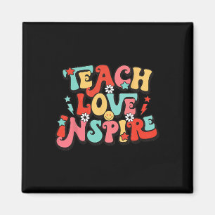 Urlaub zurück zur Schule Liebe Lehrer Inspiriert Magnet