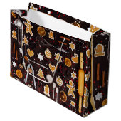 Urlaubbuchen Große Geschenktüte (Vorderseite Schrägansicht)