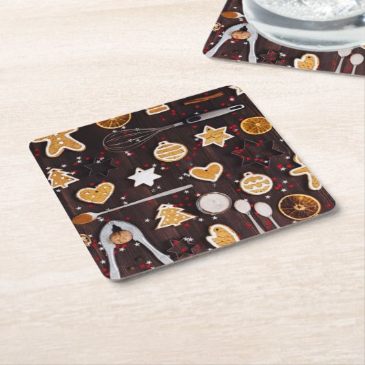 Urlaubbuchen Rechteckiger Pappuntersetzer (angewinkelt)