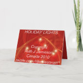 URLAUBERLICHKEIT FEIERTAGSKARTE (Rückseite)