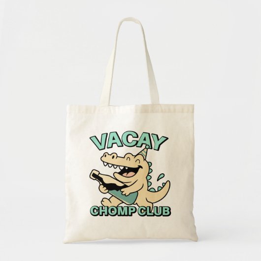 Urlaubs-Snack-Club Tragetasche (Vorne)