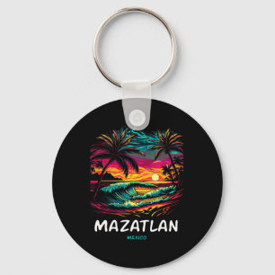 Urlaubs-Souvenir-Palme Mazatlan  Schlüsselanhänger