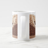 Urlaubs-Stress-Treibstoff Jumbo-Tasse (Rückseite)