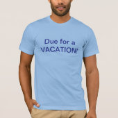 Urlaubs-T-Shirt T-Shirt (Vorderseite)