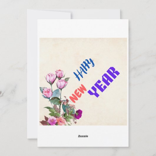 Urlaubsanfrage Feiertagskarte (Rückseite)