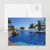 Urlaubsartikel Postkarte (Vorne/Hinten)