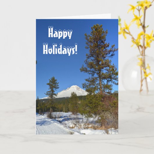 Urlaubsausdrücke Karte (Gelbe Blume)